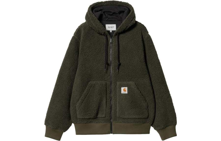 Carhartt WIP Jackets Men's Green Hooded Non Detachable Moderate Other