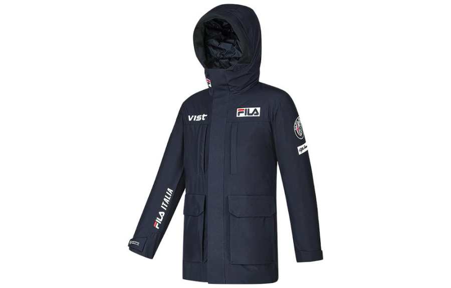 FILA FILA Down Jacket Men's Royal Blue