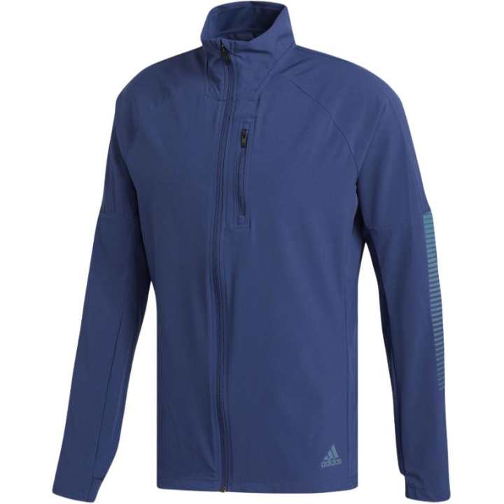 Adidas Adidas Jackets Men's Blue Stand Collar Moderate Other