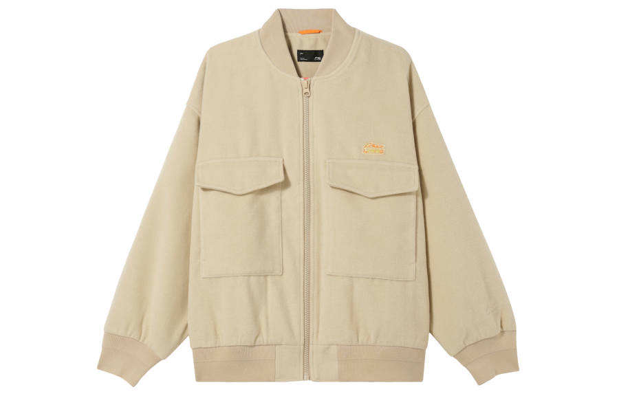 Li-Ning Li Ning Sports Fashion Collection Jackets & Coats Men's Khaki