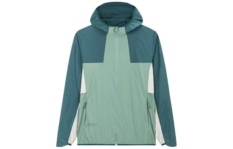 Anta UV Protection Sun Protection Clothing Men's Ethereal Green/Deep Tea Green