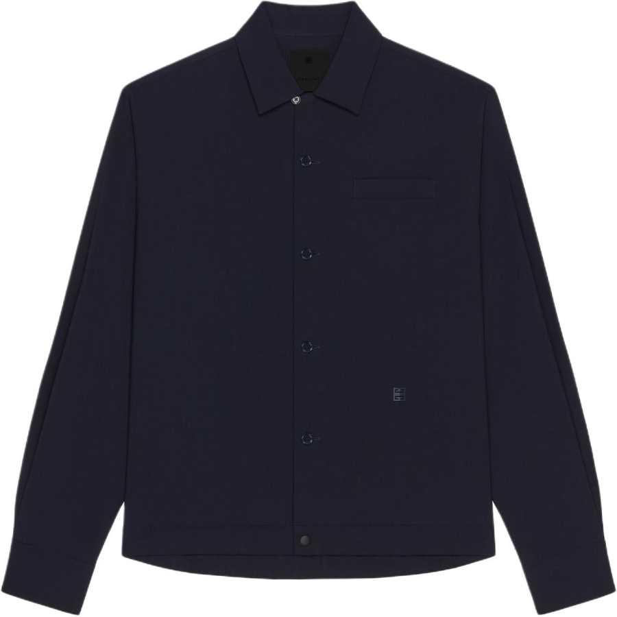 Givenchy Givenchy 4G Plaque Long Sleeved Shirt
