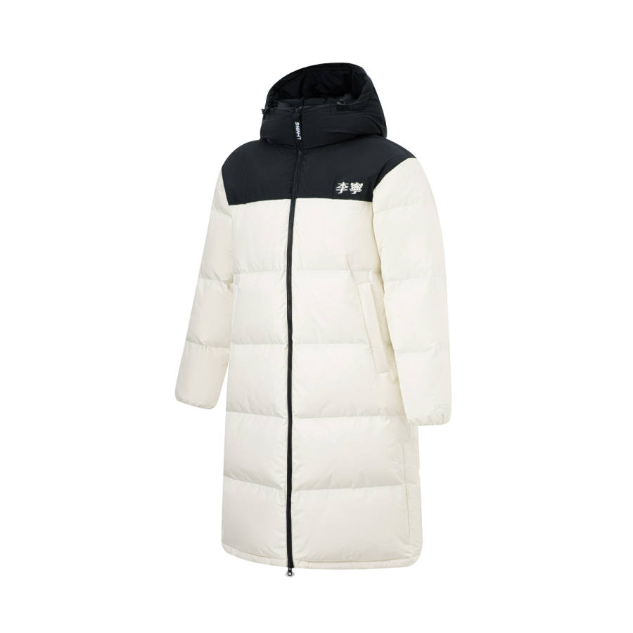 Li-Ning Li Ning Down Jacket Unisex Ecru