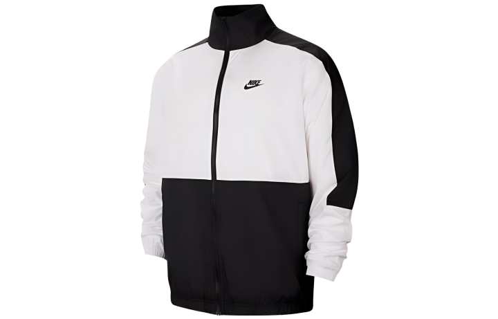 Nike Nike Jackets Men's Black White Stand Collar Moderate Other