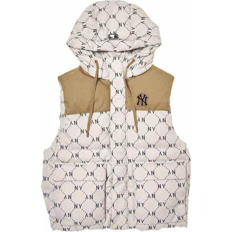 MLB MLB New York Yankees Vest Unisex Dark Cream