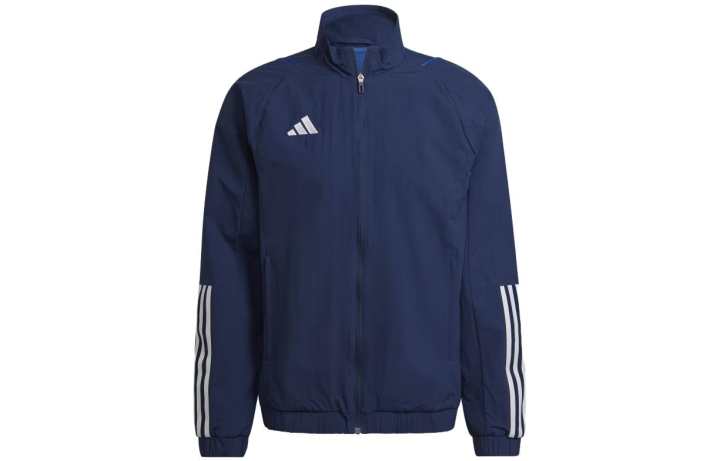 Adidas Adidas Jackets Men's Marine Blue Stand Collar Moderate Other