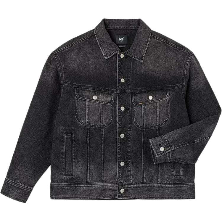 Lee Lee Denim Jacket Men's Black Gray
