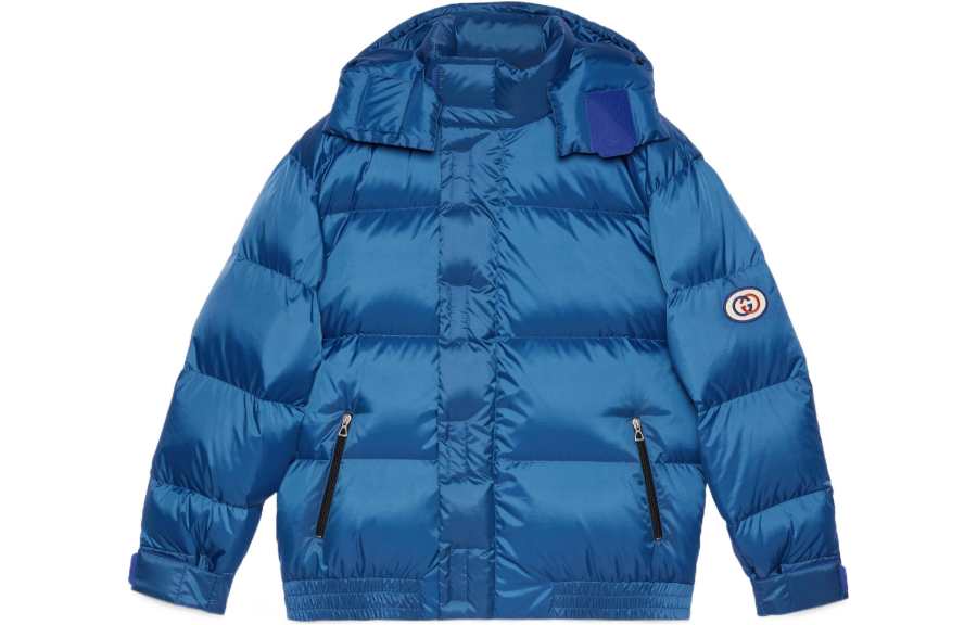 GUCCI GUCCI FW22 Down Jacket Men's Bright Blue