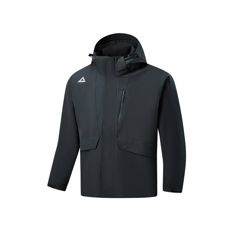 PEAK PEAK Windbreaker Jacket Men's Charcoal Gray