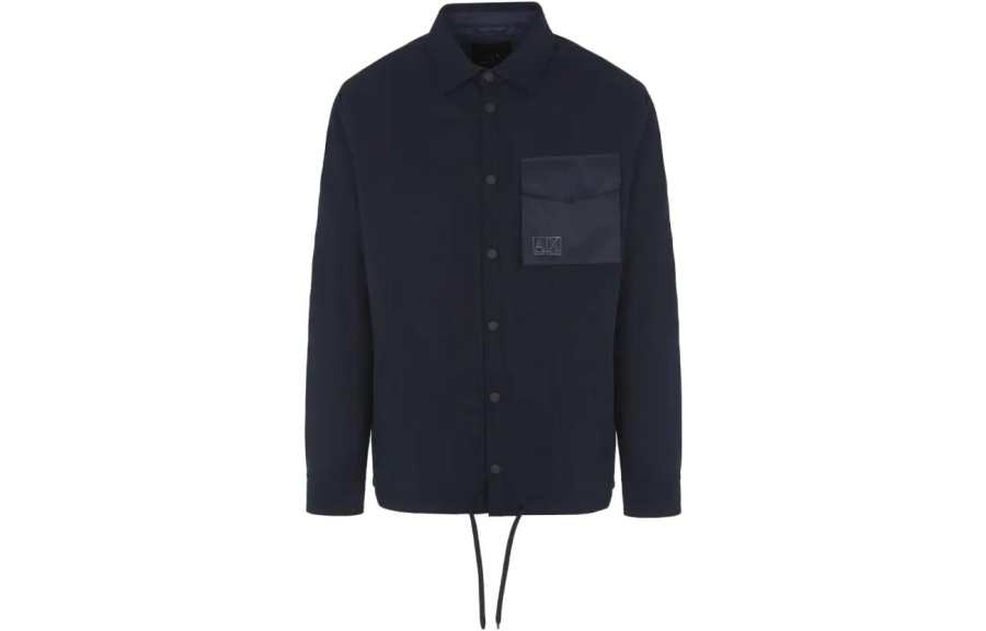 ARMANI EXCHANGE 【Previous Season】chest-pocket long-sleeve shirt jacket