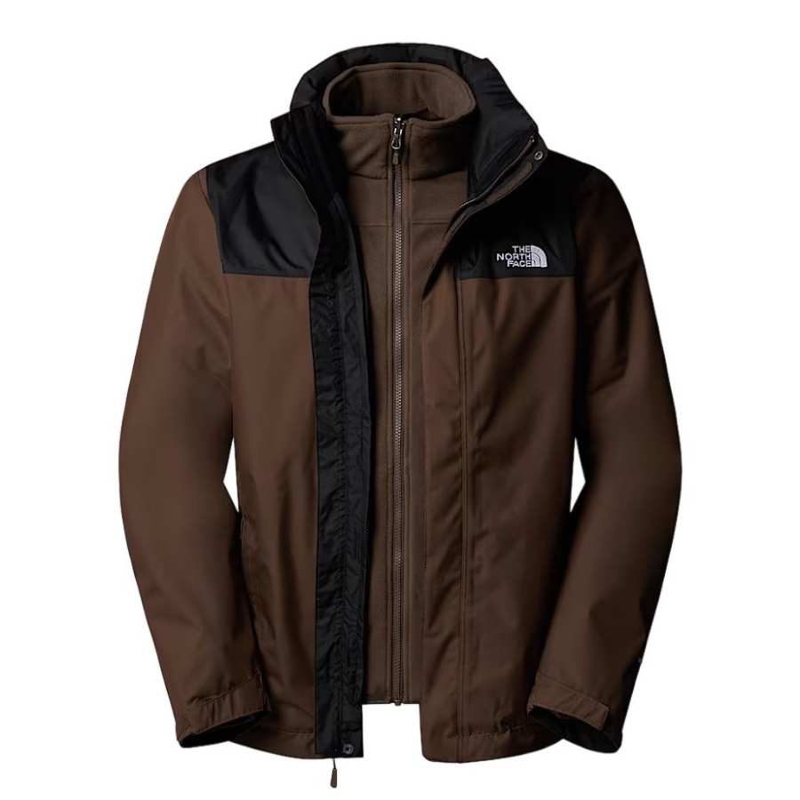 THE NORTH FACE Jackets & Coats Men's Smoked Brown/Black