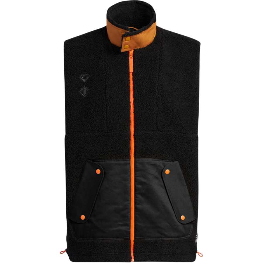Adidas Neo x ZHOUSHUHUIZHANLIANMINGKUAN Vest Men's Black