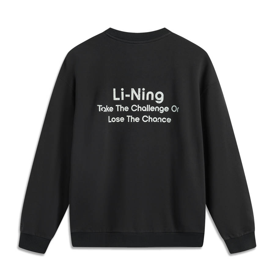Li-Ning Li Ning Sports Life Collection Sweatshirt Unisex Night Black
