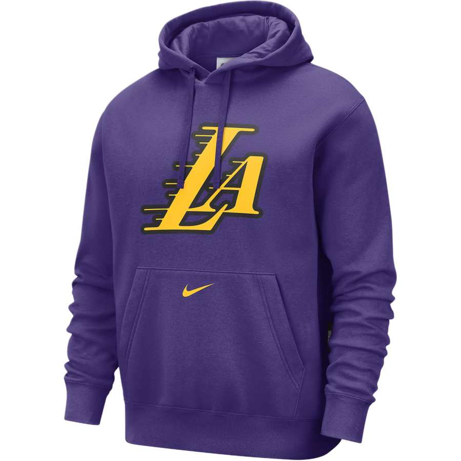Nike Nike Los Angeles Lakers Club City Edition Men's Nike Nba Fleece Pullover Hoodie