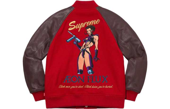 Supreme Supreme Aeon Flux Varsity Jacket
