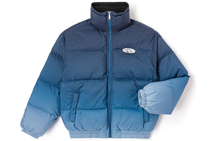 Lee Lee Xline Down Jackets Men's Gradient Blue Stand Collar Moderate Other