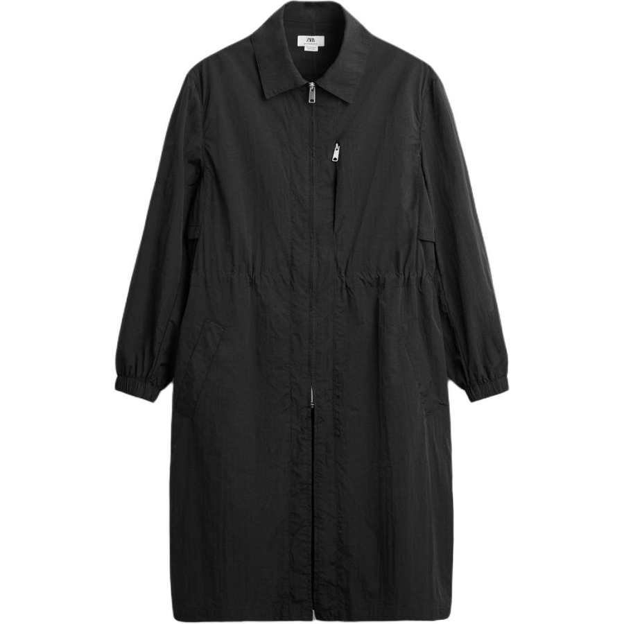 ZARA ZARA Coats Men's Black Lapel Moderate