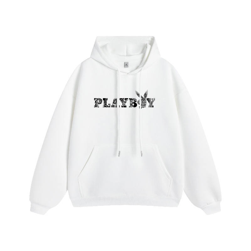Playboy Sweatshirts Unisex Hooded Moderate