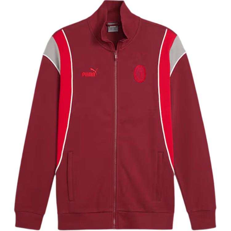 PUMA AC Milan FtblArchive Track Jacket Jackets & Coats Men's Imperial Red