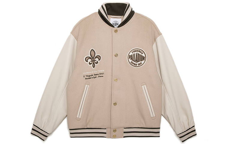 Palladium Palladium Baseball Jacket Men's Feather Gray