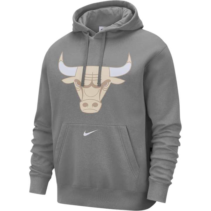 Nike Nike Chicago Bulls Club City Edition Men's Nike Nba Fleece Pullover Hoodie