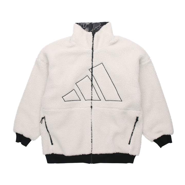 Adidas Adidas Velvet Jackets Men's Track Gray Stand Collar Moderate