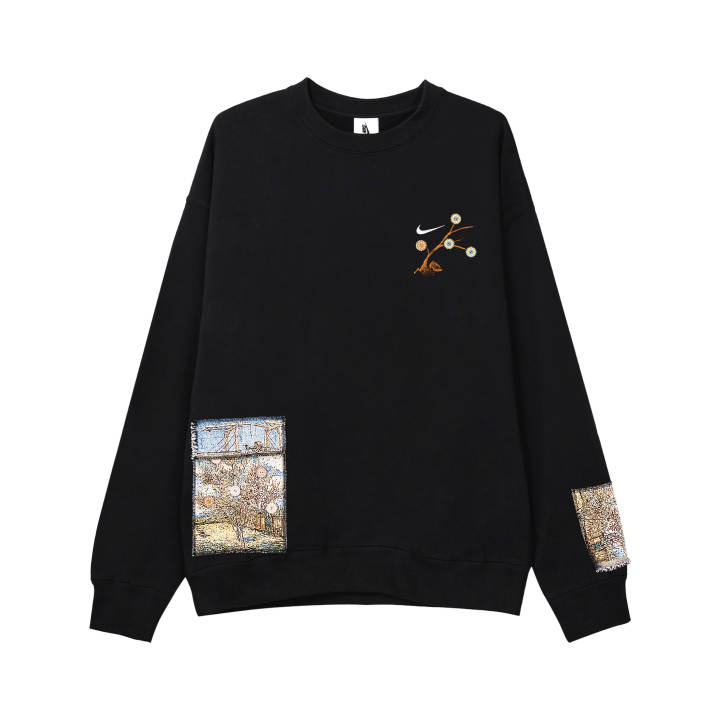Nike Nike Sweatshirts Unisex Black Crew Neck Moderate Regular