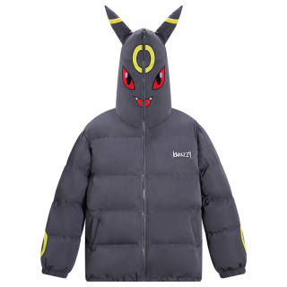 KAKAZZY Puffer Jacket Unisex Dark Gray