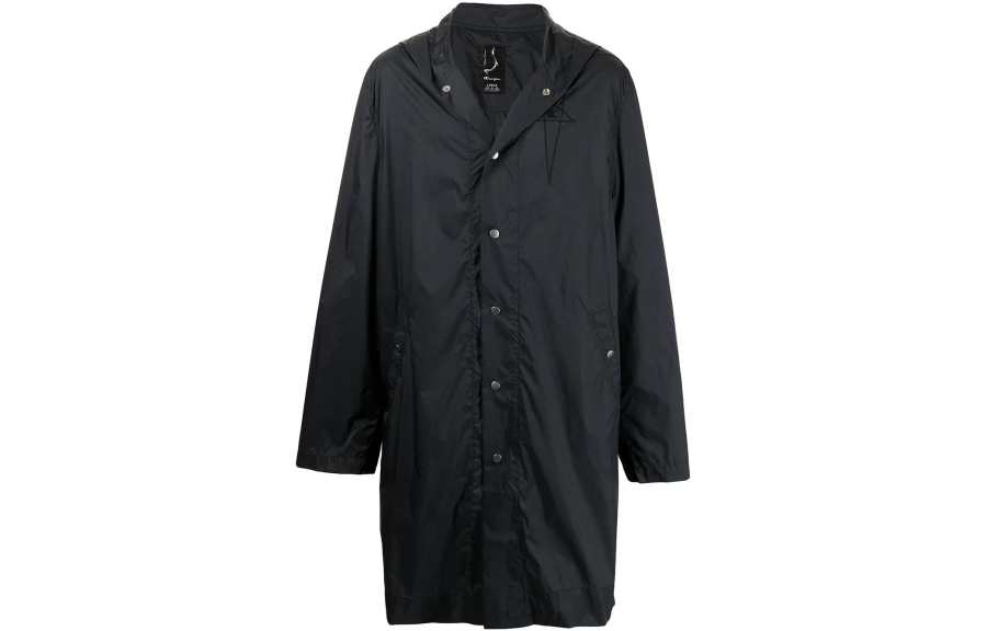 RICK OWENS RICK OWENS Coats Men's Black Moderate