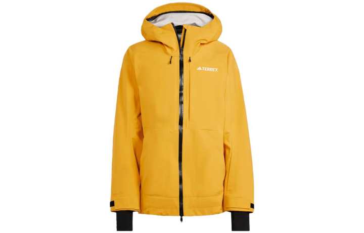 Adidas Adidas Terrex Techrock 3 Layer Post Consumer Nylon Rain.Rdy Jacket Men's Yellow