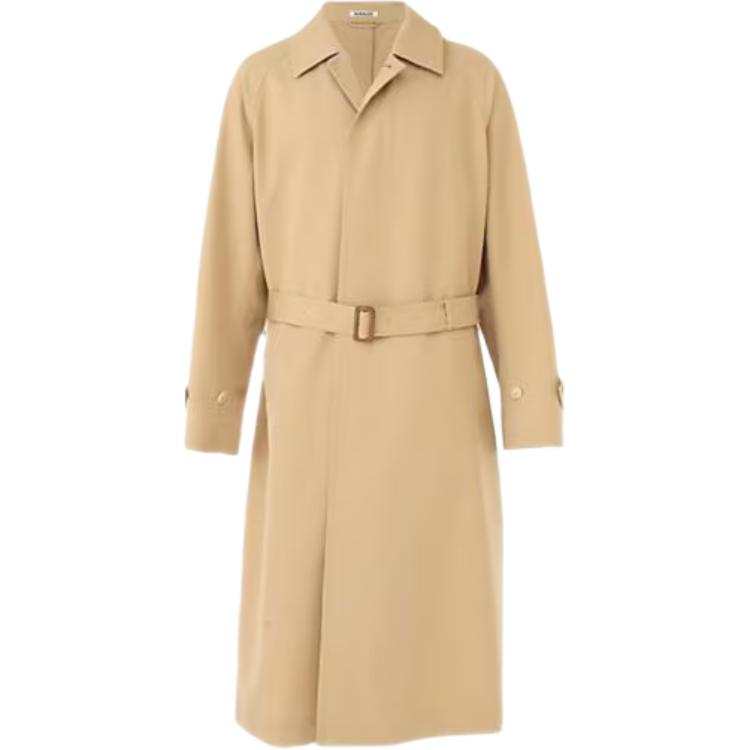 Auralee Coats Men's Light Beige