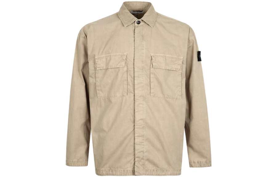 STONE ISLAND SS23 Jackets & Coats Men's Beige
