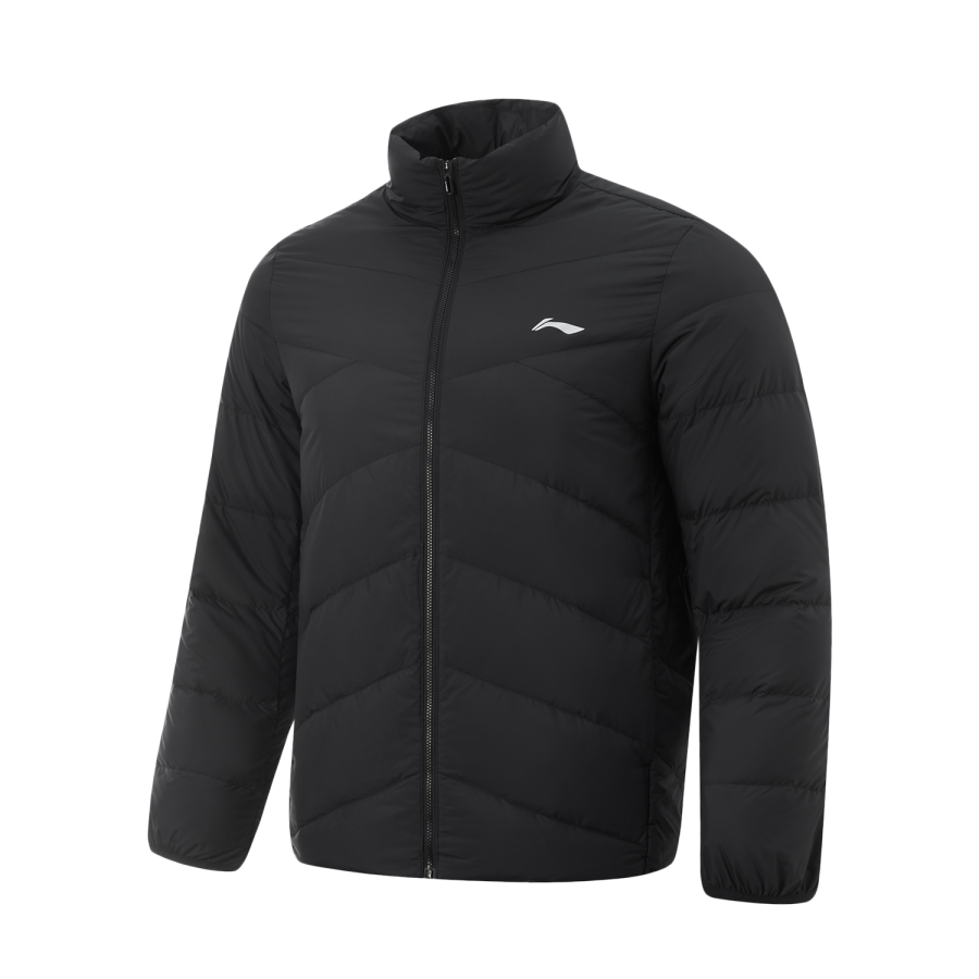 Li-Ning Li Ning Down Jackets Men's Black Stand Collar Moderate Other