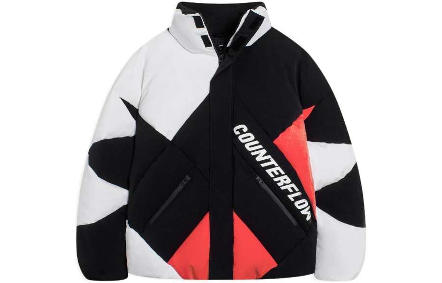 Li-Ning Li Ning CF Tracing Down Jackets Unisex Black Stand Collar Moderate