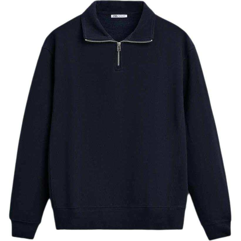 ZARA ZARA Sweatshirts Men's Lapel Moderate