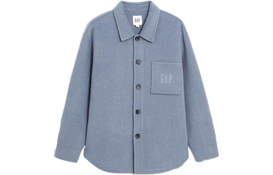 GAP GAP Jackets Men's Blue Square Collar Moderate Other