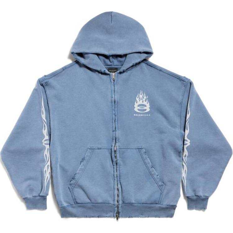 Balenciaga Zip Up Hoodie
