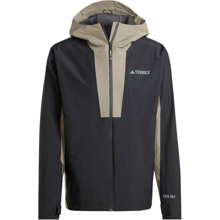 Adidas Adidas Outdoor Hiking Waterproof And Windproof Windbreaker Jacket Men's Black