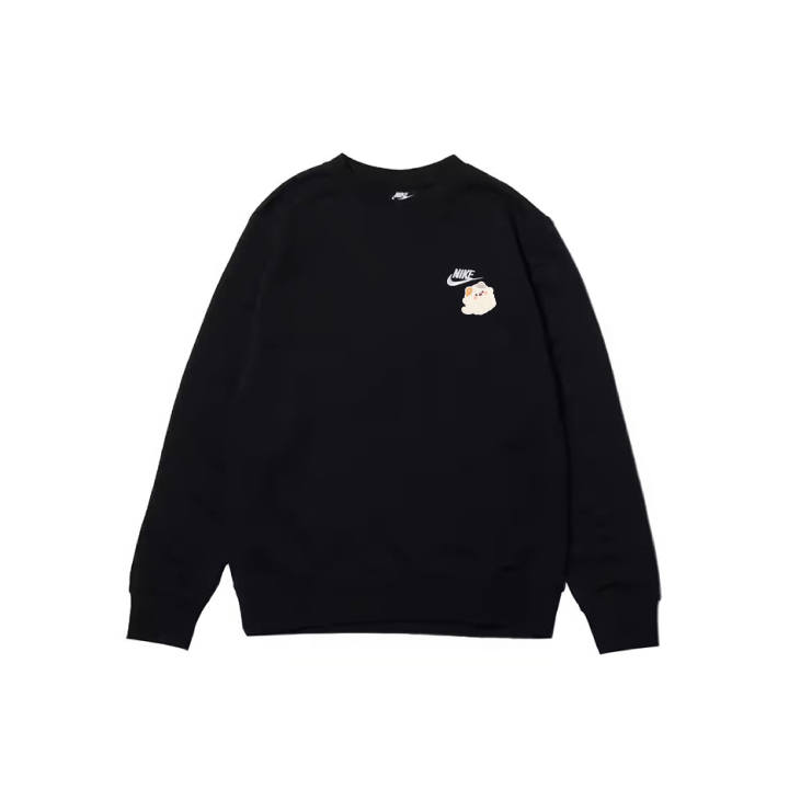 Nike Nike Sweatshirts Men's Black Crew Neck Moderate