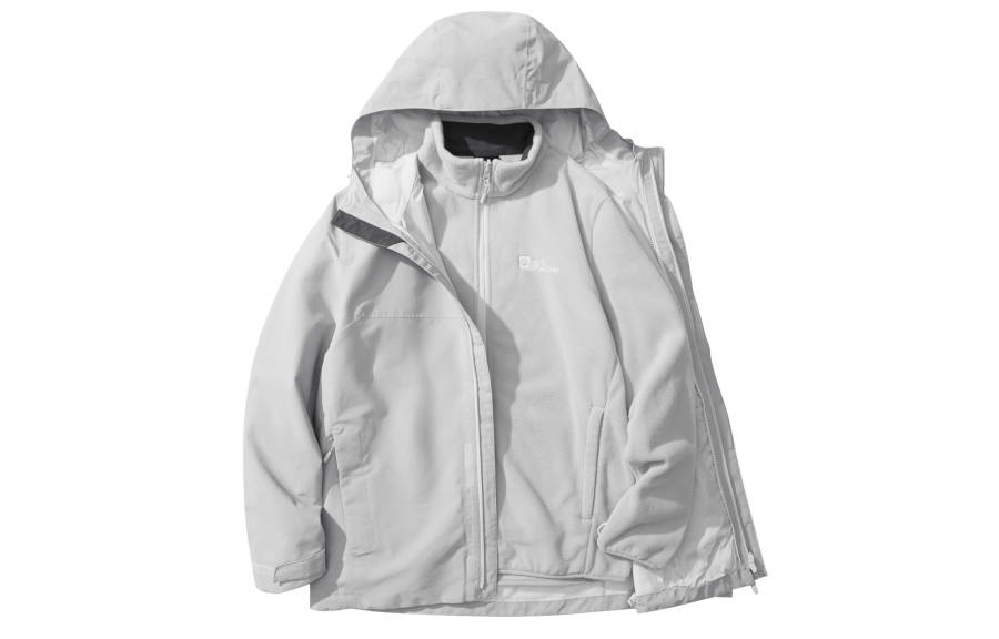 Jack Wolfskin Waterproof, Windproof, And Breathable Windbreaker Jacket Men's