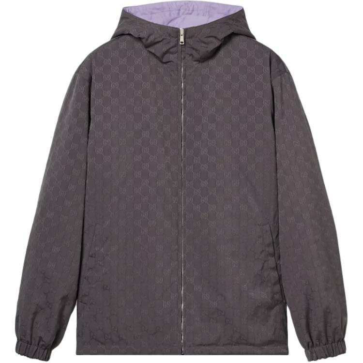 GUCCI GUCCI Reversible Gg Zip Jacket