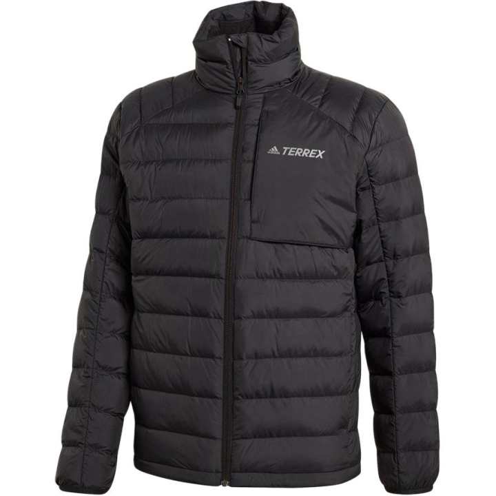 Adidas Adidas Down Jackets Men's Black Stand Collar Lightweight Other