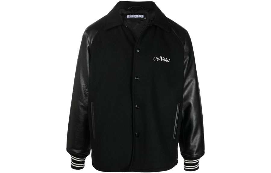 NEIGHBORHOOD Baseball Jerseys Men's Black Moderate