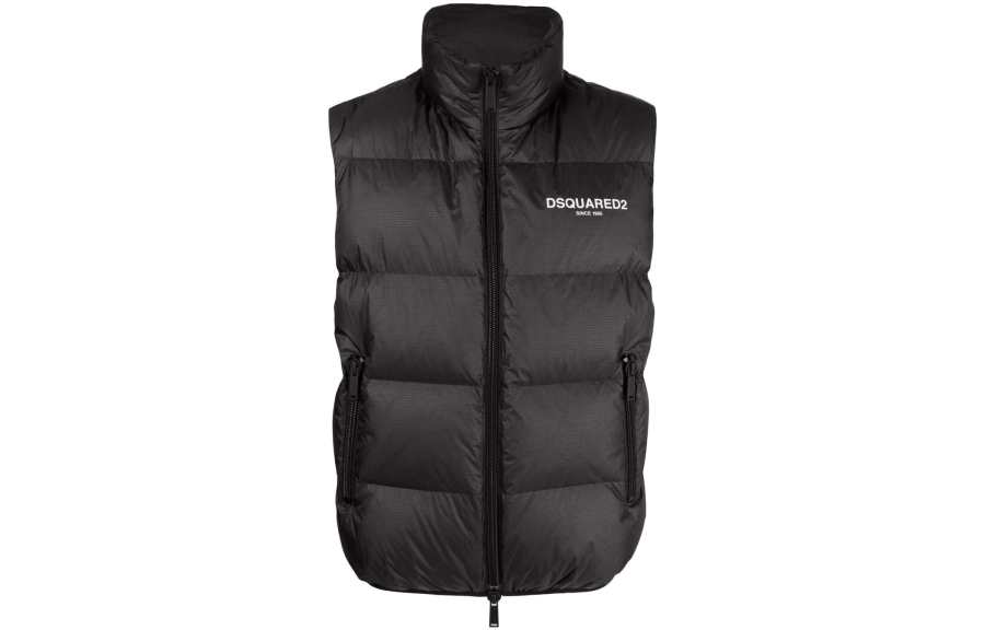 DSQUARED 2 DSQUARED 2 Logo Printed Padded Down Vest