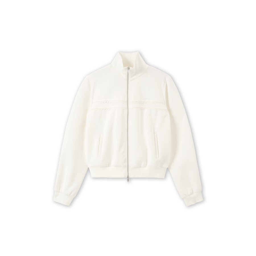 Kirsh Sweatshirts Unisex Stand Collar Moderate Cardigan