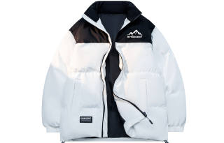 HYPASCENT Puffer Jackets Unisex Stand Collar Thickened