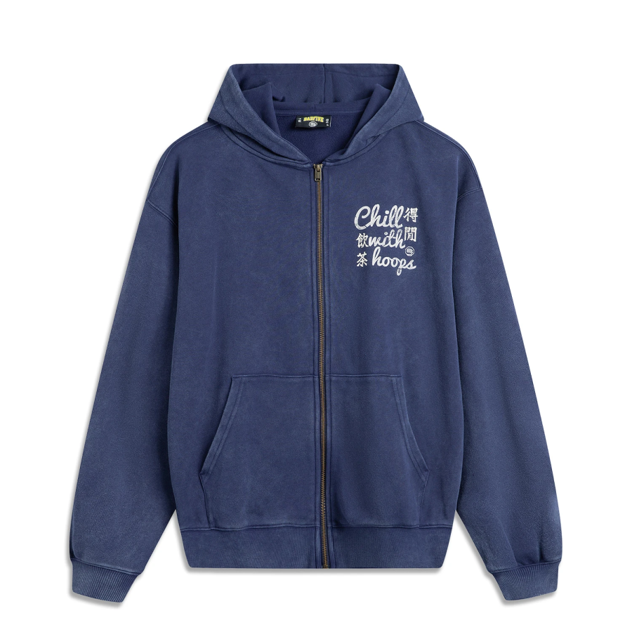 Li-Ning Li Ning Basketball Collection Sweatshirt Men's Dark Bowl Blue