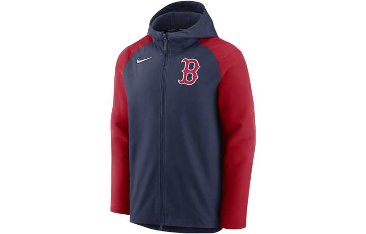 Nike Nike Boston Red Sox Authentic Collection Men's Nike Therma-FIT Mlb Full-Zip Hooded Jacket