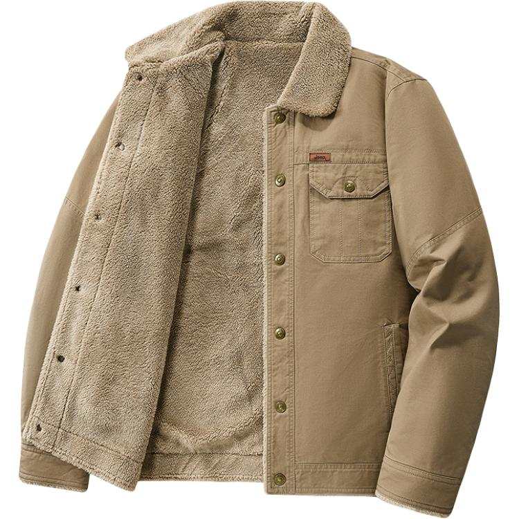Jeep Jeep Jackets Men's Lapel Thickened