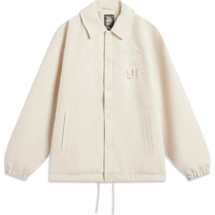 Li-Ning Li Ning Jackets & Coats Men's Rock White Gray